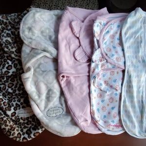 *SOLD* Baby Girl Swaddle Sleep Sacks
